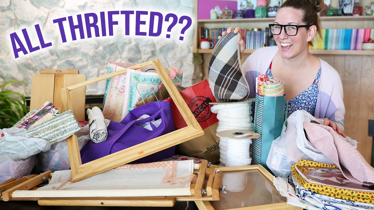 A Completely Secondhand Fabric Haul