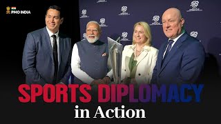 PM Modi attends a sports event with New Zealand PM Christopher Luxon in Auckland
Prime Minister Narendra Modi joins New Zealand Prime Minister Christopher Luxon at a sports event in Auckland, celebrating the shared passion for sports.
►Subscribe https://goo.gl/C3hVED | to Prime Minister Office’s official Youtube channel.
Get the latest updates 🔔 from PM’s Office: news, speeches, public outreach, national events, official state visits, PM’s foreign visits, and much more...
You can also connect with us on the official PMO website & other Social Media channels –
►Website – http://www.pmindia.gov.in
►Facebook – https://www.facebook.com/PMOIndia
►Twitter – https://twitter.com/PMOIndia
►Instagram – https://www.instagram.com/pmoindia PM Modi attends a sports event with New Zealand PM Christopher Luxon in Auckland