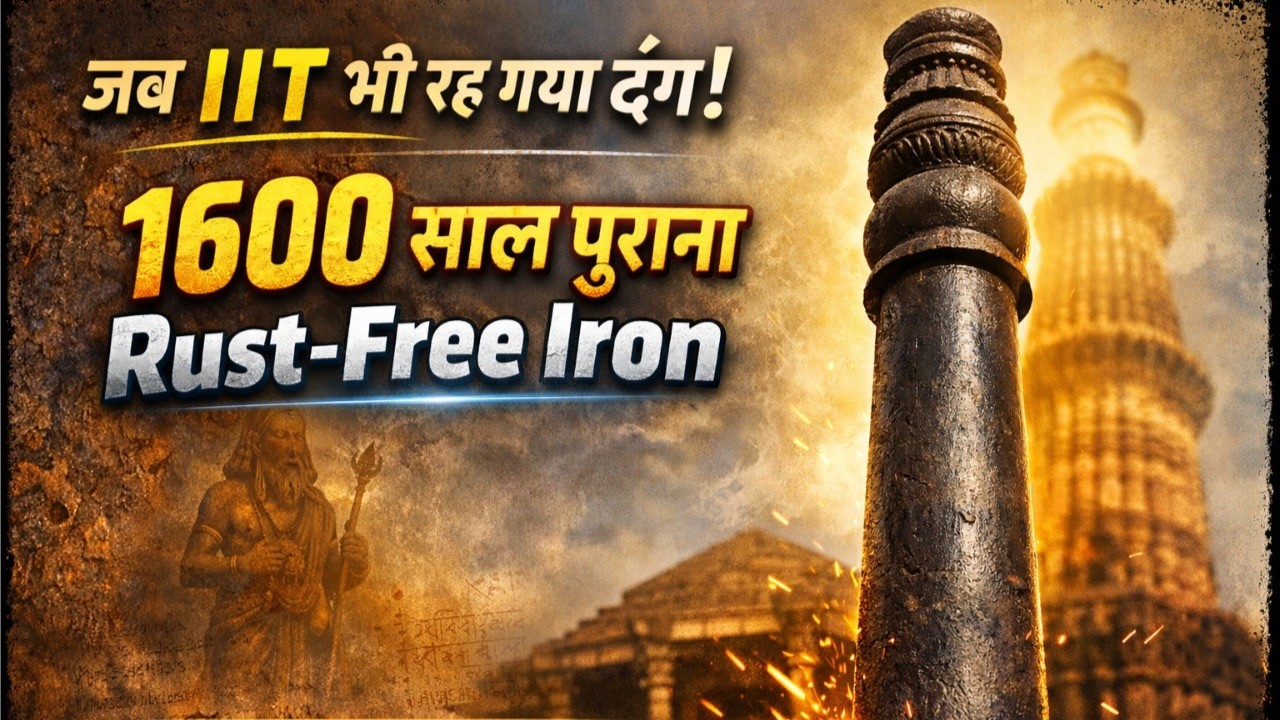 1600 साल से बिना जंग के खड़ा है दिल्ली का लोहे का खंभा — IIT भी नहीं समझ पाया इसका राज़ | AIMM | SOL