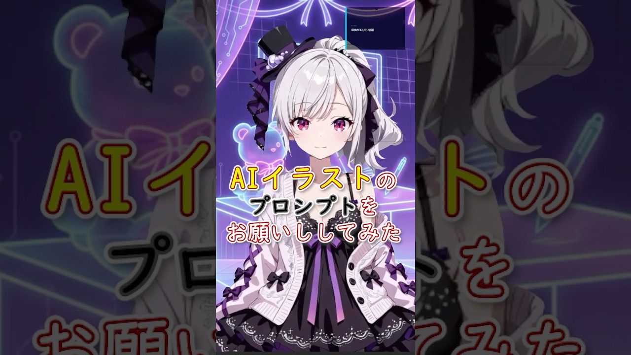 【AITuber】AIセレスティアにAIイラストのプロンプトをお願いしてみた