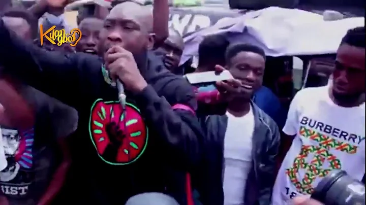 #EndSARS: SEUN KUTI JOINS PROTEST AGAINST POLICE BRUTALITY