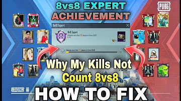 Easy Way To Complete 8v8 Expert Achievement | Why My Kills Not Count 8v8 TDM | 8v8 TDM Achievement