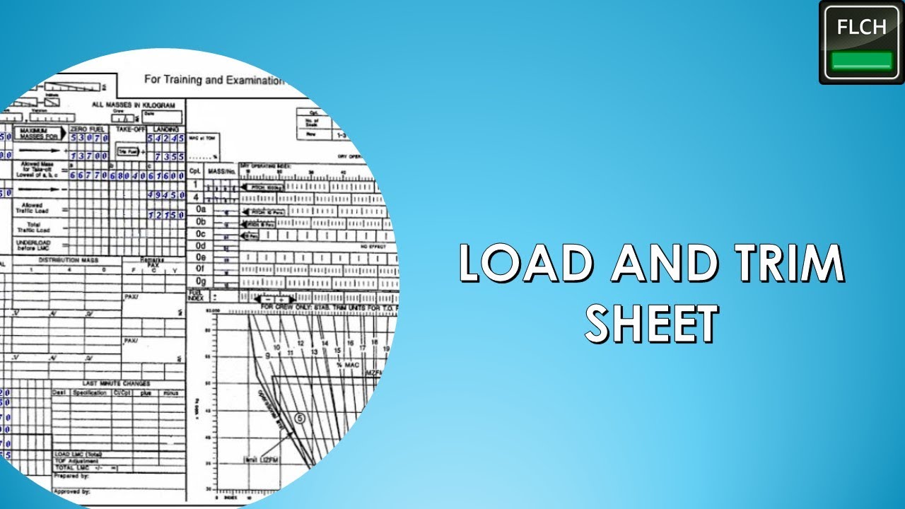 Stereotype opdagelse Effektivt Load and Trim Sheet - Boeing 777 - YouTube