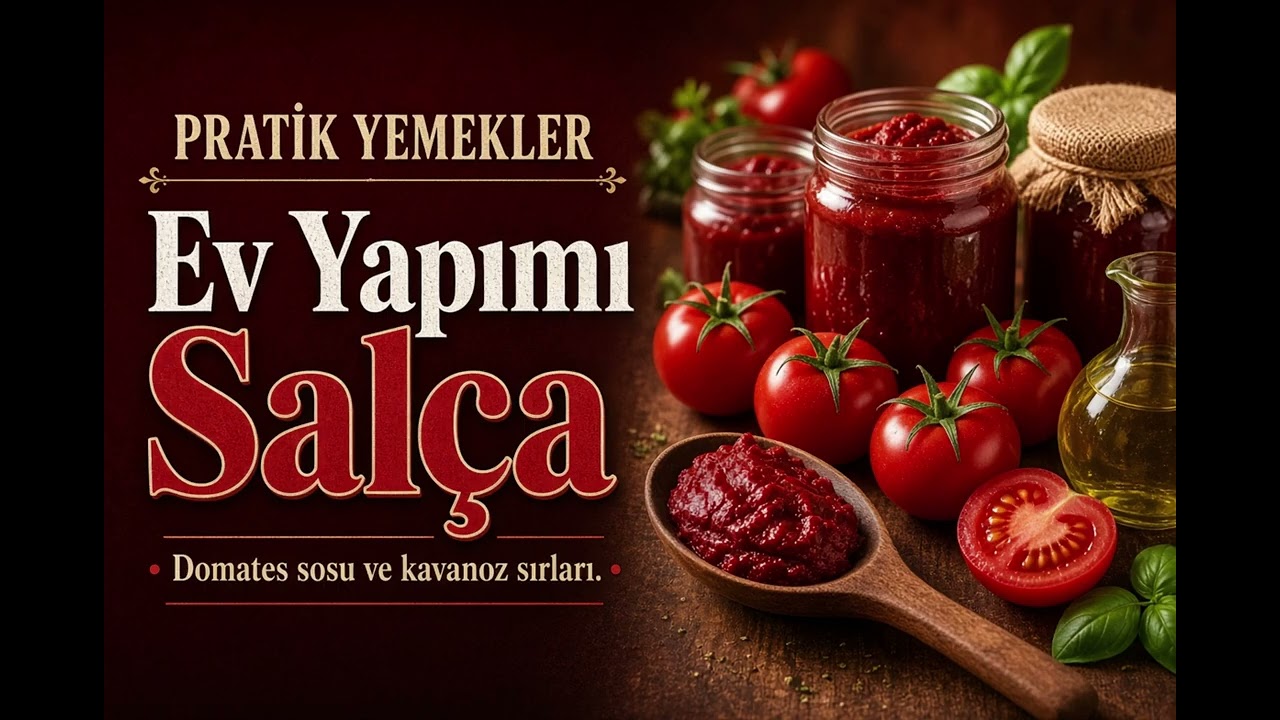 Ev Yapımı Salça ve Domates Sosu | Kavanoz ve Buzluk Sırrı | Pratik Yemekler Ev Yapımı Salça ve Domates Sosu | Kavanoz ve Buzluk Sırrı | Pratik Yemekler