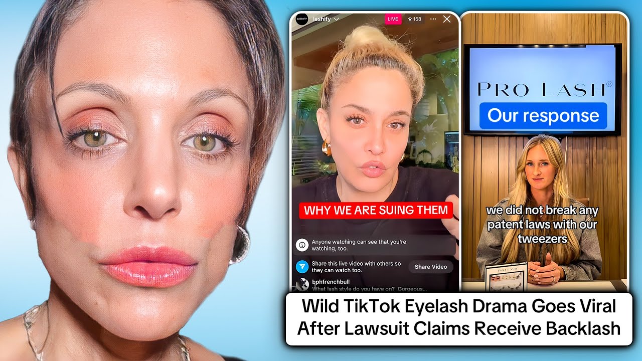 Wild TikTok Eyelash Drama Goes Viral After Lawsuit Claims Receive