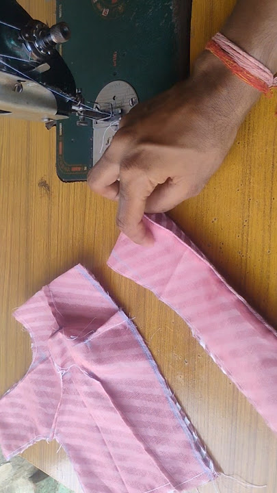 blouse dat and belt stitching  #sewing #fashion #diy #shorts #trending #silai