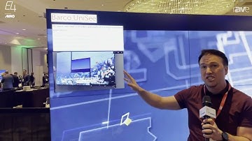 E4 Experience: Barco Demos UniSee Videowall with Bezel-Less Design with NoGap Technology