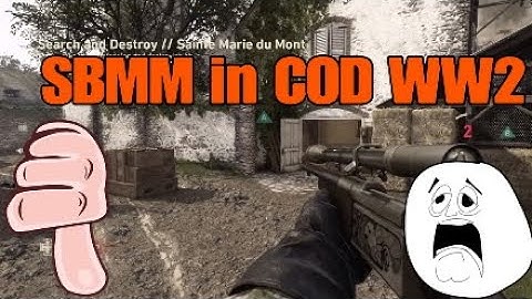 COD WW2 SBMM Sucks