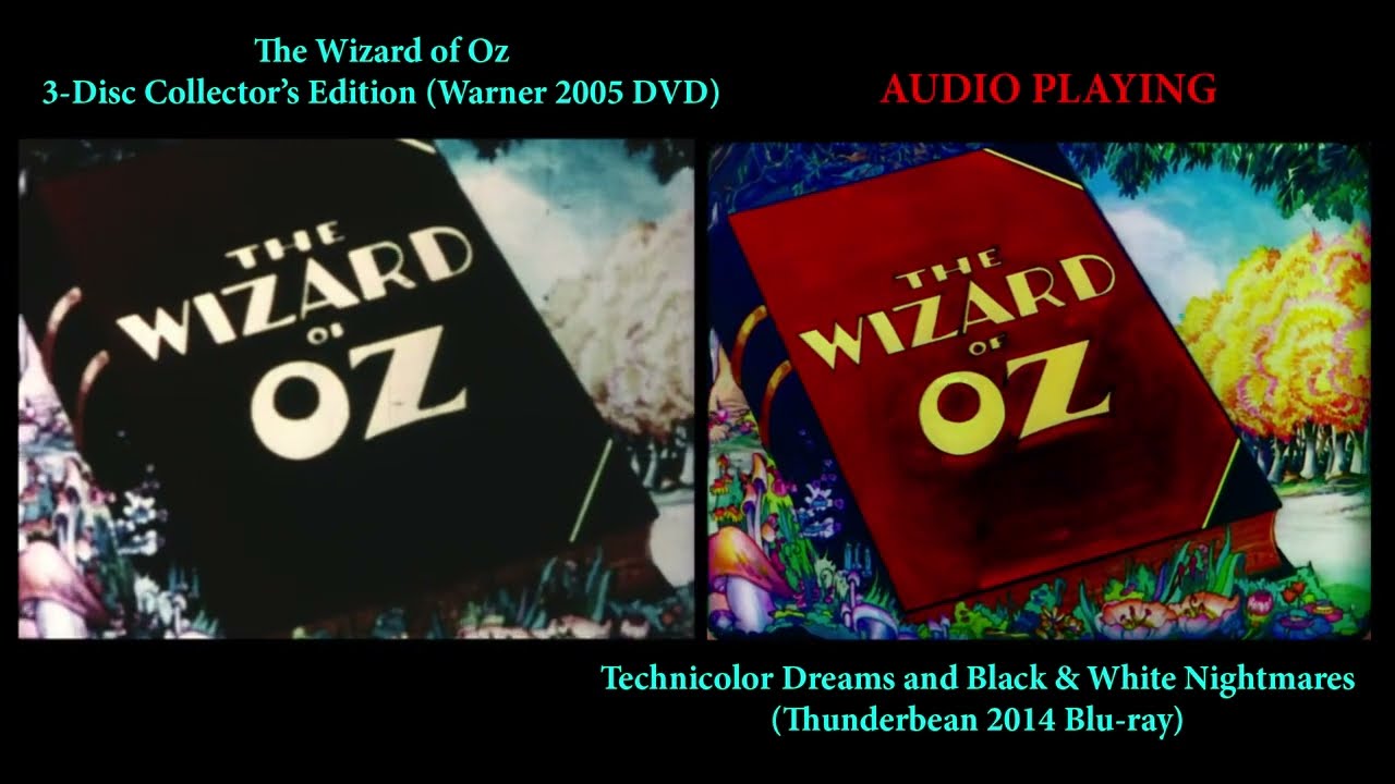 The Wizard of Oz (1933) Ted Eshbaugh Video Comparison - 16mm