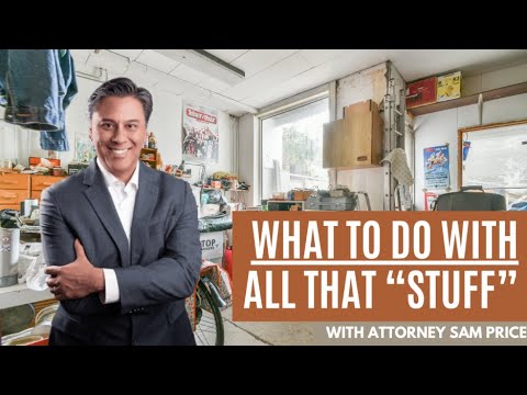Probate Weekly episode thumbnail: What To Do With The "Stuff" | with Attorney Sam Price
