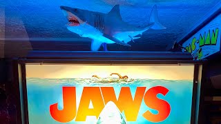 Jaws Pro pinball - custom shark topper!
