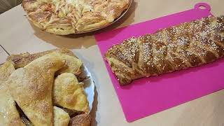 Слоёный пирог с сосисками и сыром Слоёный пирог с сосисками и сыром
