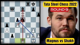 (Lite Version) Now Magnu Becomes Unstoppable || Magnus vs Shakh || Tata Steel Chess 2022 screenshot 1
