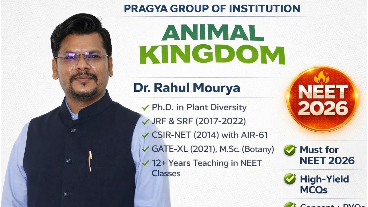 Animal Kingdom Introduction |Class 11 Biology | NEET