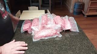 VACUUM SEALING GROUND BEEF FOR THE FREEZER
