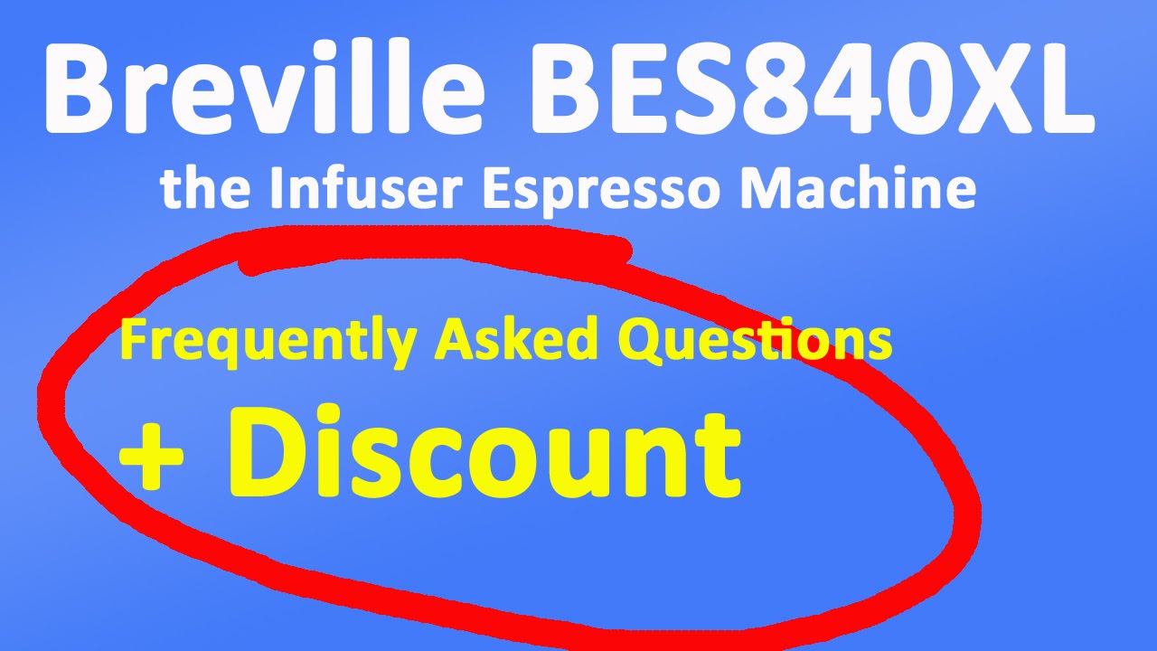 Breville BES840XL the Infuser Espresso Machine | Breville
