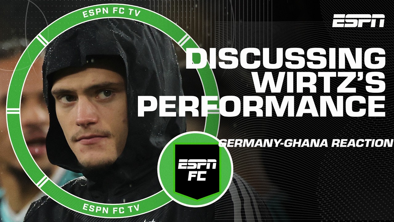 Germany vs. Ghana Reaction: Why is Florian Wirtz playing better with the national team? | ESPN FC