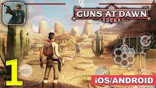 Guns at Dawn: Shooter Arena Online Gameplay Walkthrough (Android, iOS) - Part 1 screenshot 2