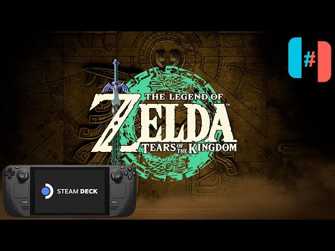 The Legend of Zelda: Tears of the Kingdom Steam Deck Gameplay Ryujinx