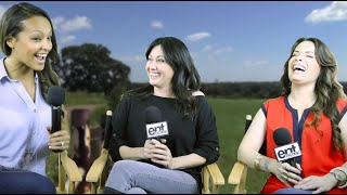 Shannen Doherty and Holly Marie Combs Off the Map Fun On and Off Camera Moments