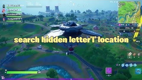 Search hidden letter