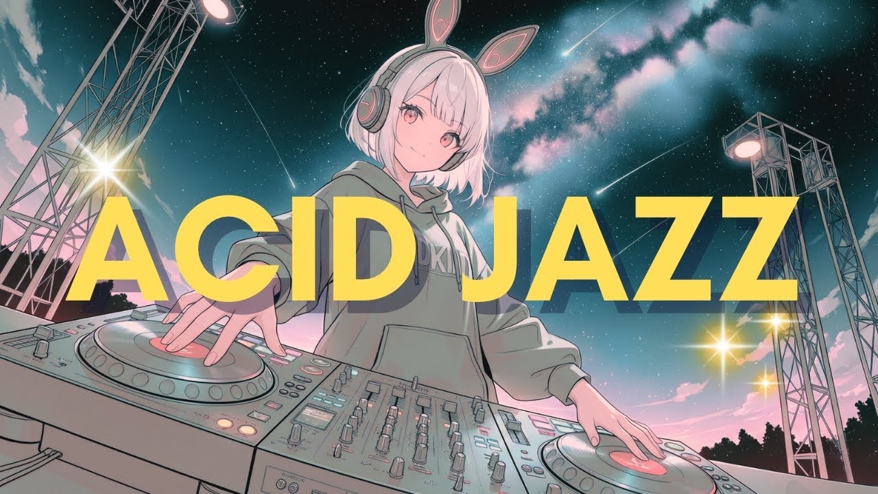 今夜も捗る音楽｜夜×ACID JAZZ【作業用BGM】