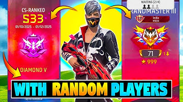 Eindelijk is Grootmeester klaar ✅ cs rank push met willekeurige spelers 🔥 | #csrankpush