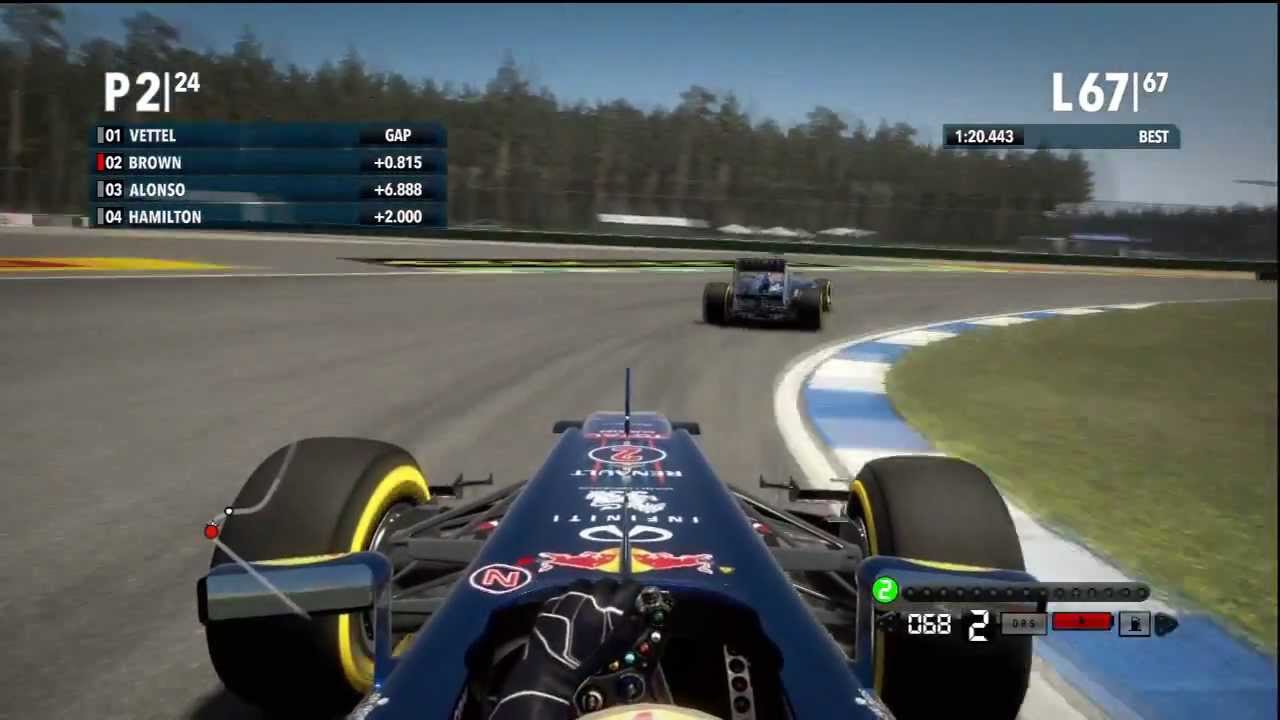 F1 2012: Vettel Champions Mode (Gold) - No Assists + Hard + Manual