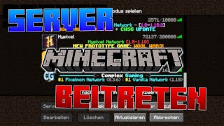 SO könnt IHR einem MINECRAFT SERVER BEITRETEN JAVA PC | SABO