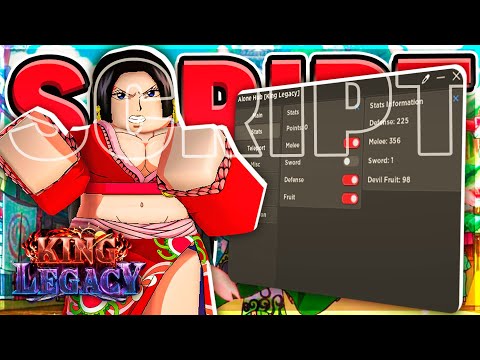 [CELL/PC] ROBLOX King Legacy SCRIPT | Farm Fruit + Auto FARM E MAIS! | OVERPOWER