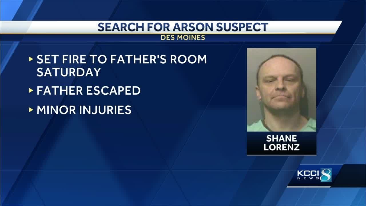 DMPD: Man wanted for arson after setting father's room on fire
