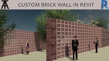 Custom brick wall in Revit