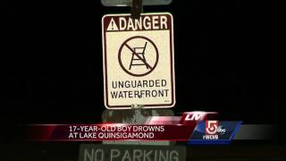 17-year-old boy drowns in Lake Quinsigamond