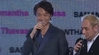 TAKAHIRO、ミランダ・カーのメッセージに「よだれが...」　サマンサタバサ2014年夏新CM 発表会（2）