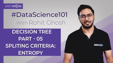 Machine Learning Tutorial Chap 8 | Part-5 Decision Tree | Rohit Ghosh | GreyAtom