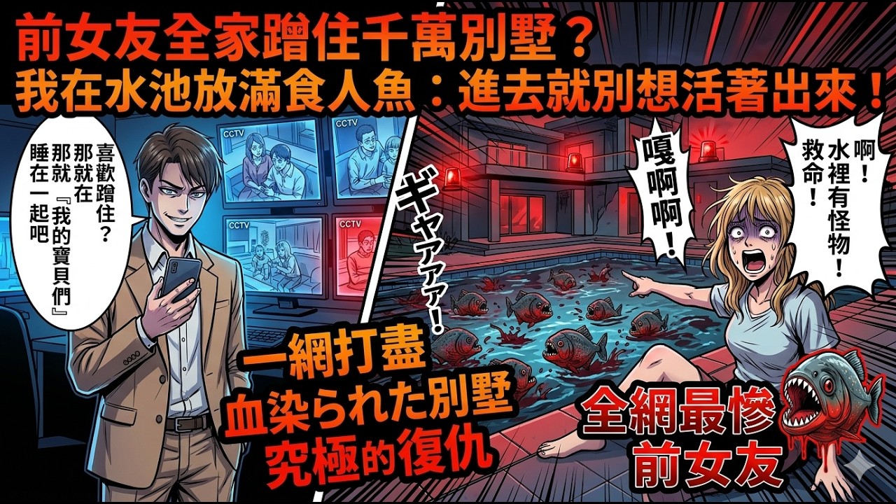 食人魚復仇：前女友全家蹭住的下場