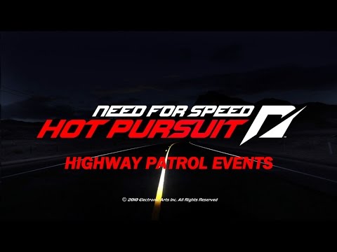 Need For Speed Hot Pursut 2010 Cops Highway Patrol Events