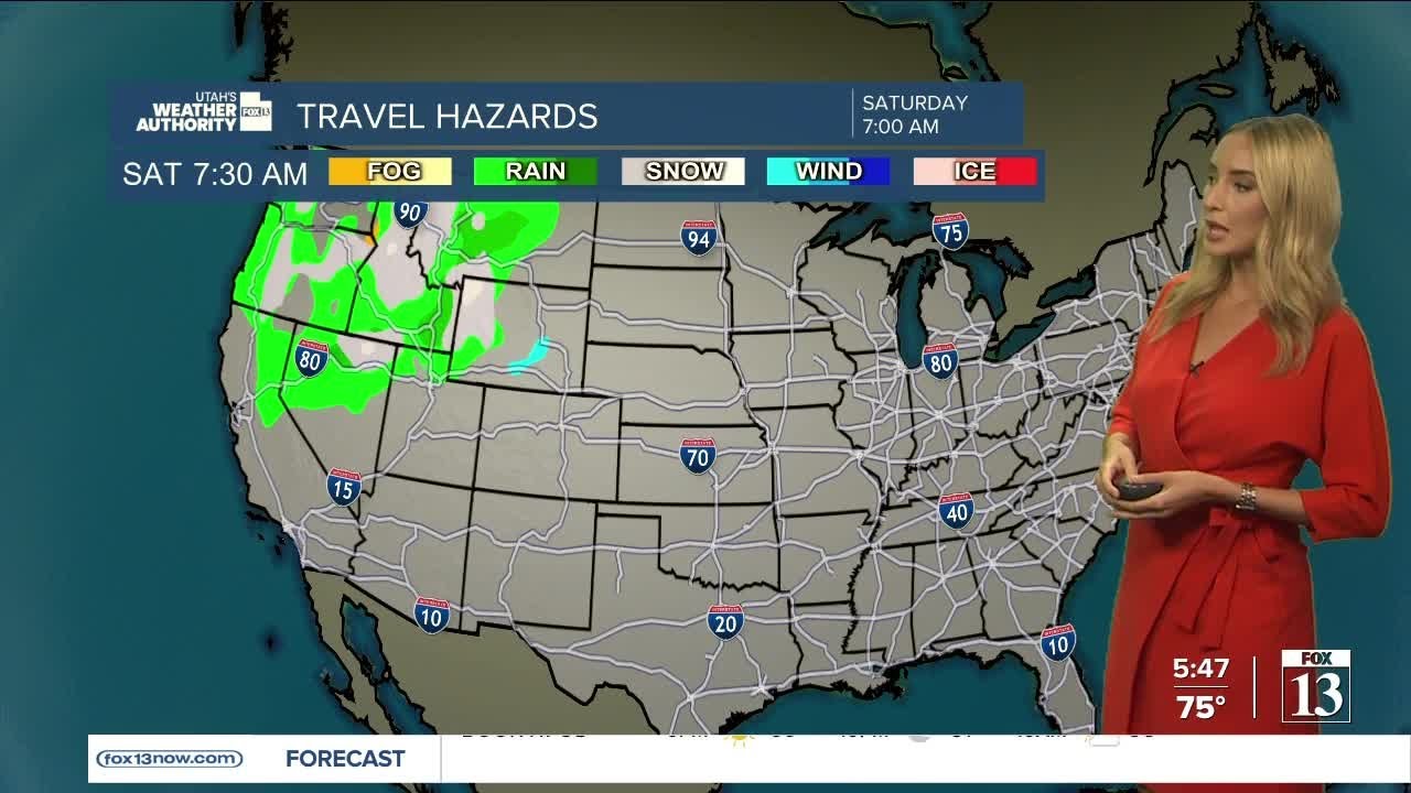 Wind and snow this weekend! - October 20 - YouTube