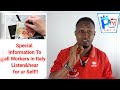 Special Information To all Workers in Italy Listen&amp;hear for ur Self!!