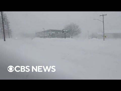 Winter storm leaves Buffalo under several feet of snow