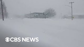 Winter storm leaves Buffalo under several feet of snow