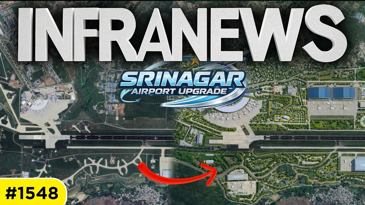 ₹1,677 Crore Srinagar Airport Expansion Approved | Kashmir’s Biggest Aviation Upgrade