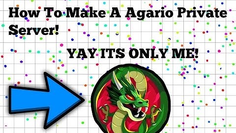 How To Make A Agario Private Server By Zeno (No Downloads)