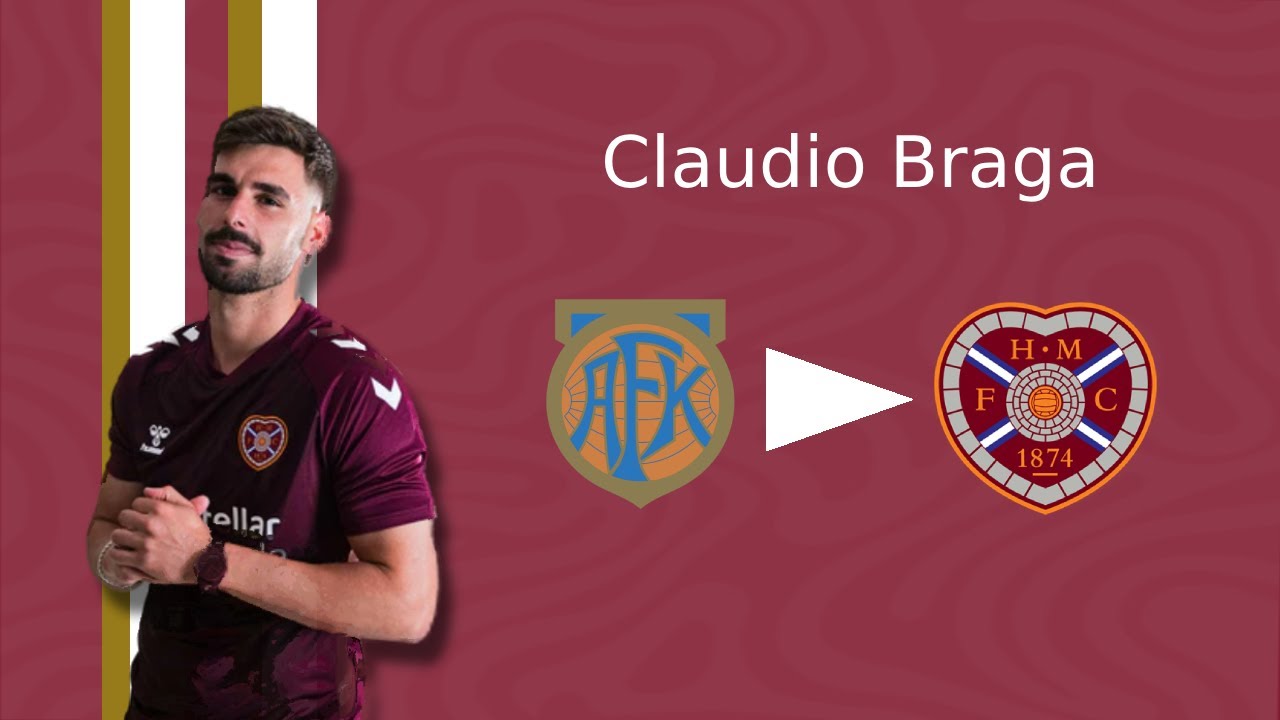 Cláudio Braga - Welcome To Heart Of Midlothian F.C