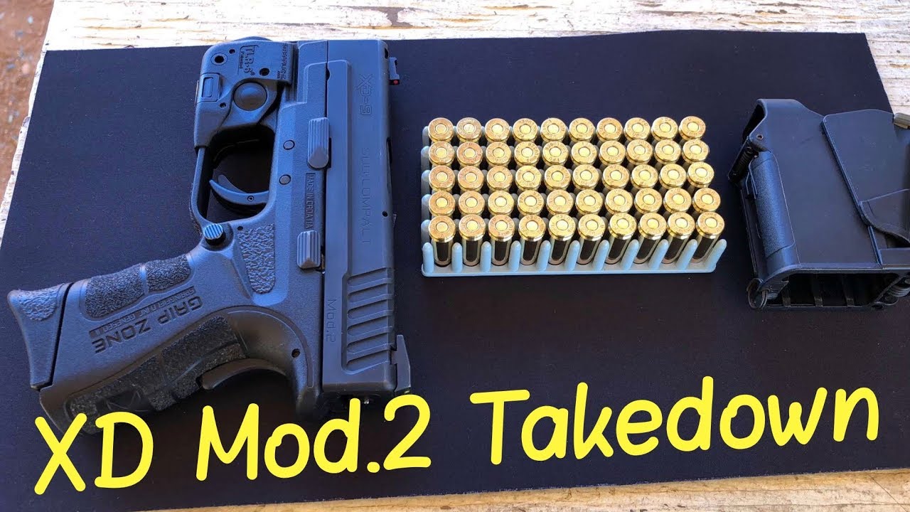 Springfield XD Mod 2 9mm Subcompact Takedown aka Field Striping for ...