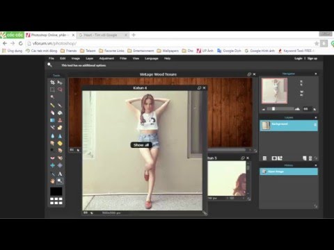 Video Hướng dẫn làm ảnh bìa Facebook bằng Photoshop online... - youtube