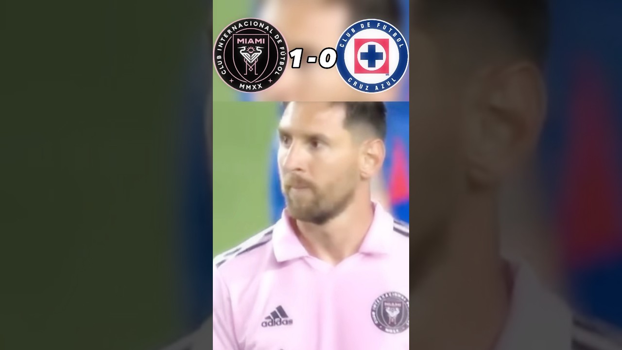 Guarda Inter Miami Vs Cruz Azul🥶 | Messi’s first Inter Miami match #football #soccer #messi su YouTube Guarda Inter Miami Vs Cruz Azul🥶 | Messi’s first Inter Miami match #football #soccer #messi su YouTube