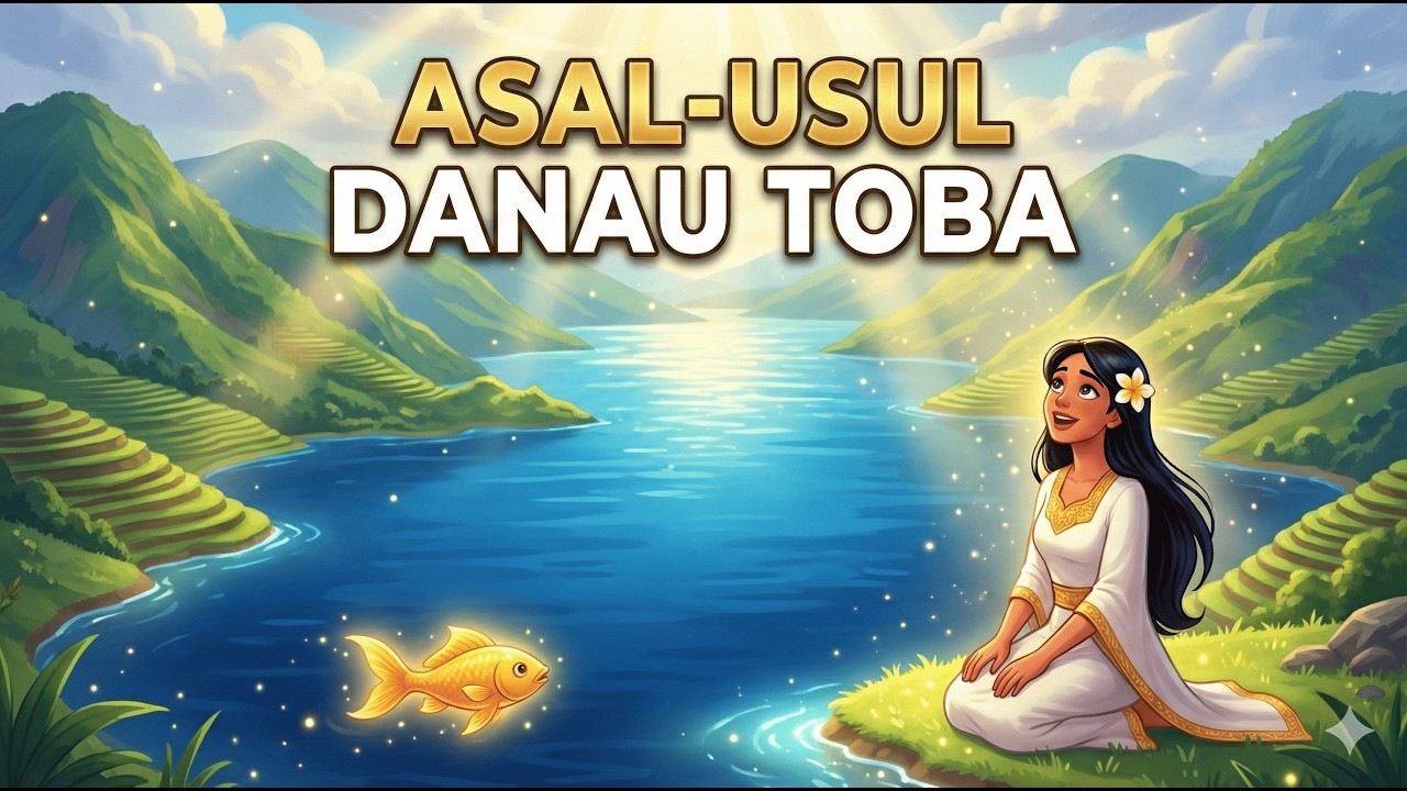 Asal-Usul Danau Toba | Cerita Rakyat Anak Penuh Pesan Moral