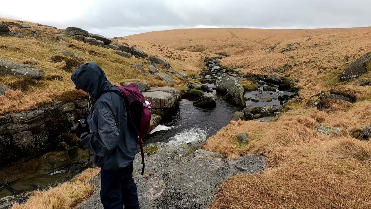 A Walk from Postbridge onto the High Moor & Fur Tor of Dartmoor - March 2021