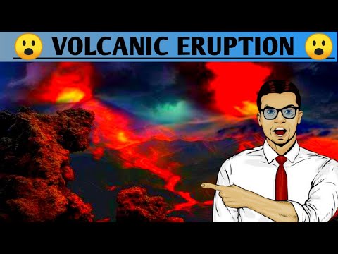 How volcanoes erupt in hindi? #Volcaniceruption/how does volcano erupt